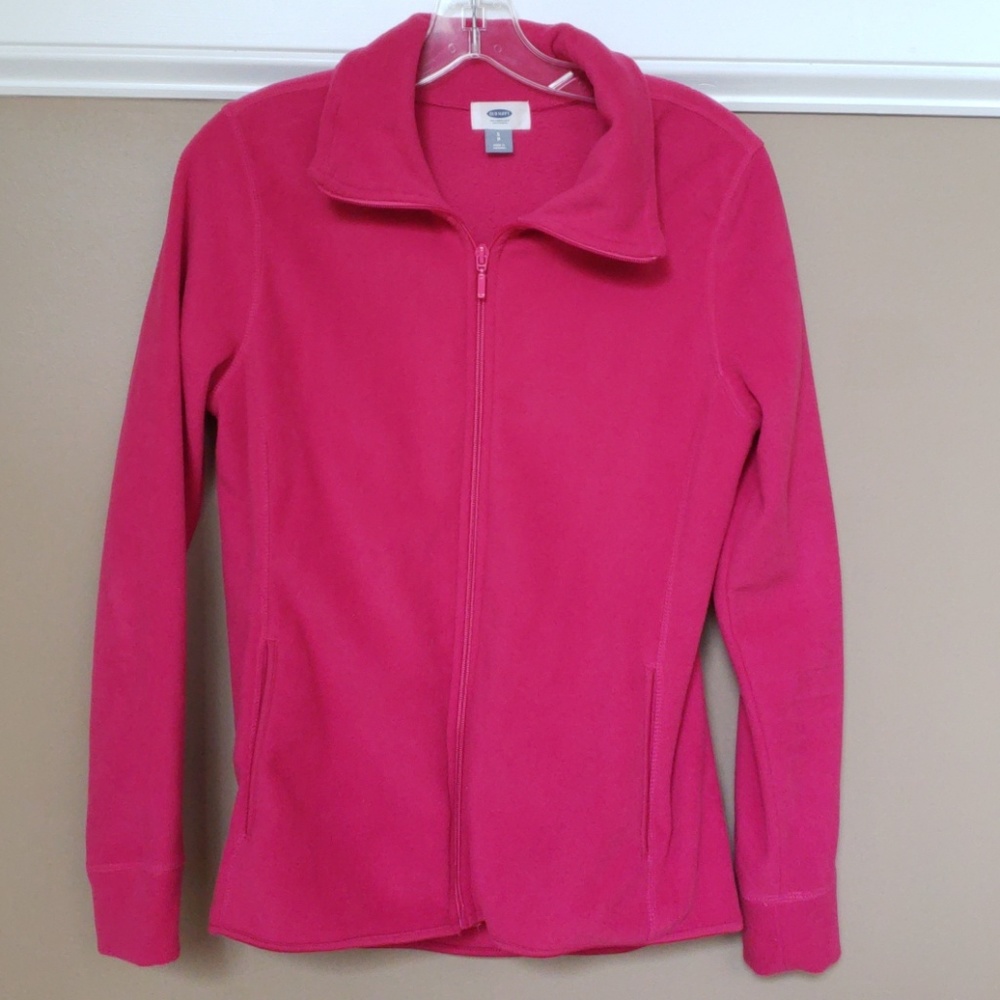 Hot Pink Fleece Jacket